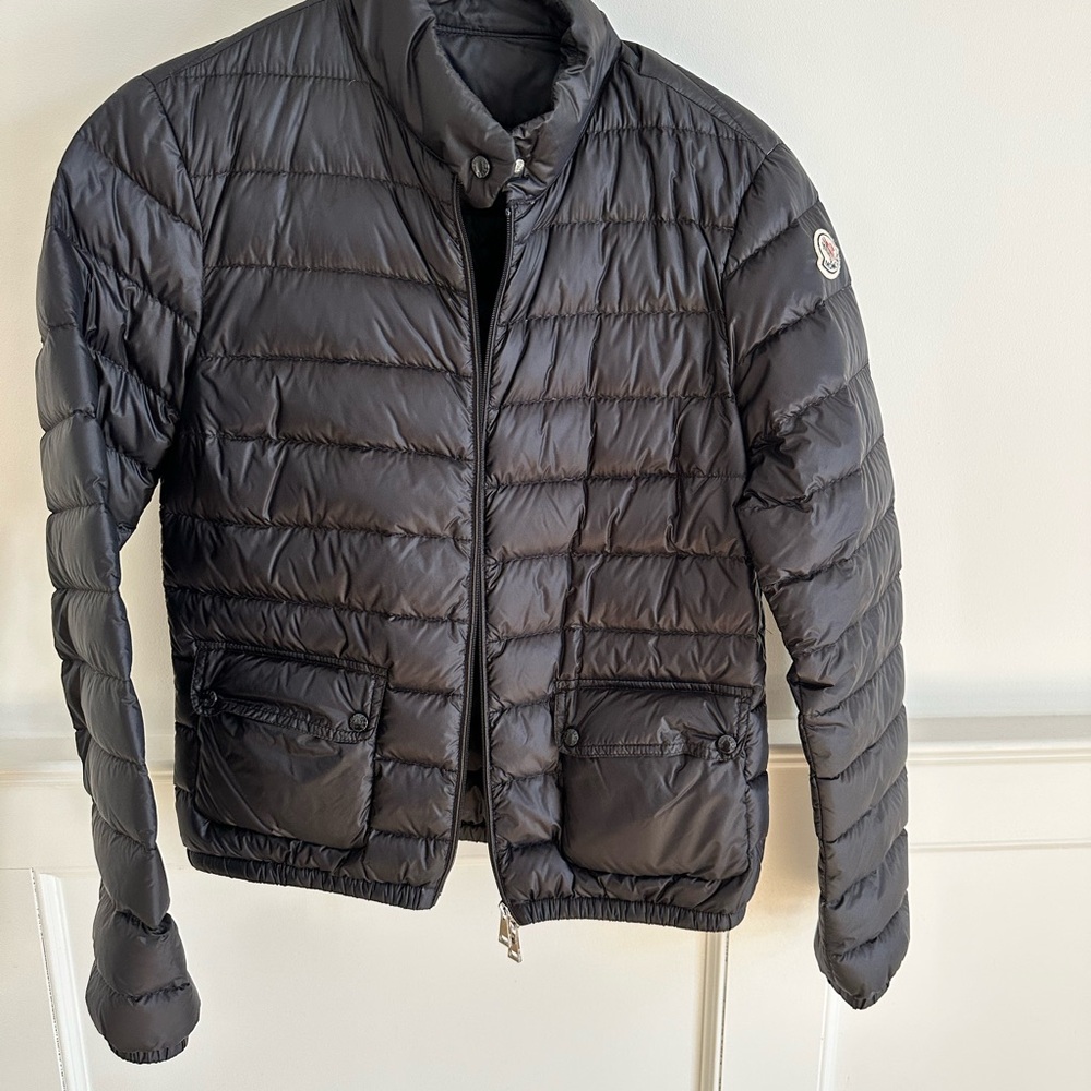 Moncler Black Quilted Puffer Jacket